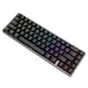 thumbnail image 1 of Teclado mecánico personalizado CNC de 67 teclas con estabilizadores atornillables PCB, estabilizador de teclas 2u chapado en oro transparente, 1 of 4