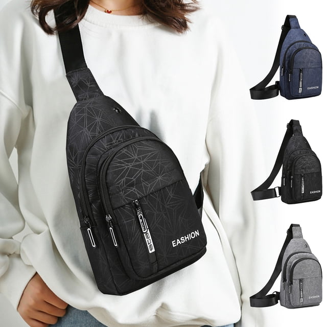 Ganfancp Crossbody Correr Pack con Ajuste Correr Cinturones y 2 Cremalleras Bolsillos para Mujeres y Hombres Entrenamiento Viajar Jogging Ciclismo Senderismo Riñonera Ofertas Del Día 1X Riñonera Depo