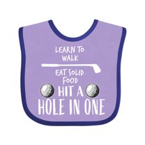 Inktastic Golf To-do List Future Golfer Boys or Girls Baby Bib