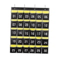 thumbnail image 3 of Wweixi Mobile Phones Securely Organized With Classroom Pocket Chart For Cellphones Organizer Easy Installation Etc Etc. Keys Gray black 30 Pockets, 3 of 5