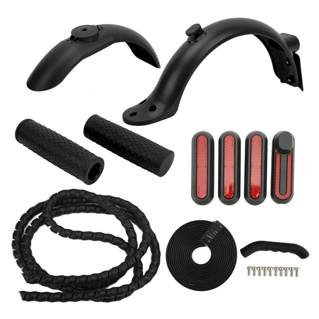 Kit d'Accessoires pour Scooter Électrique, Couvercle Latéral du Garde-Boue Arrière