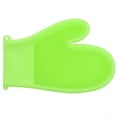 thumbnail image 1 of Guante de silicona antideslizante resistente a altas temperaturas para cocina casera (verde hierba), 1 of 8