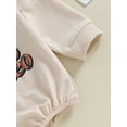 thumbnail image 6 of Liacowi Baby Boy Western Rompers Long Sleeve Round Neck Cowboy Print Bodysuit Newborn Fall Clothes, 6 of 7