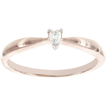 Diamond Accented 14kt Rose Gold Ring