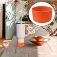 thumbnail image 4 of Botella de agua Bota portátil resistente a los arañazos Shamjiam Naranja manga inferior, 4 of 8
