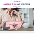 thumbnail image 3 of Galaxy S20 Case, Galaxy S20 5G Case with HD Screen Protector,FYBTO Armor Grade Cases with Rotating Holder Kickstand Non-Slip Hybrid Rugged Phone Case for Samsung S20 5G 6.2" KK Rose Gold, 3 of 5