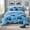 Blue Jeep, variant on Full Size Comforter Sets for Girls Kids, 8 Pieces Bed in a Bag Purple Love Rainbow Bedding Comforter Sheet Set with Shams and Decorative Toy Pillow