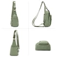 thumbnail image 5 of Bolso bandolera ODODOS Daily Impermeable de Nylon para viajes al aire libre, 5 of 5