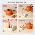thumbnail image 3 of Set de té de silicona Pretend Play Samonyed para niños de 3 a 5 años, 3 of 6