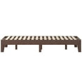 thumbnail image 4 of Flash Furniture Evelyn Collection Wood Platform Bed Frame, Walnut, King, 4 of 11
