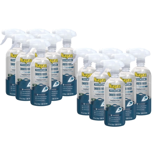 Spray de Almidón Niagara Acabado Suave 650 ml Paquete de 12