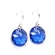 thumbnail image 3 of Juego de aretes y cadena con dije corte Classic ZVEZDA plata mexicana ley .925 Azul zafiro, 3 of 5