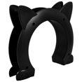 thumbnail image 1 of IDEANATEGRATE Puerta Para Interior De Plástico Negro Con Marco Resistente Para Mascotas, 1 of 8