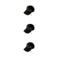 thumbnail image 4 of Guardoinrt Réglable Casquette de Baseball Ceinture avec Anneau Décor Rester à la Mode et Confortable Anneau Noir 3Set, 4 of 6