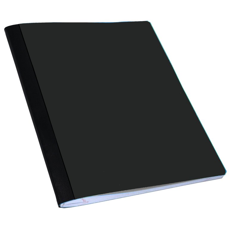 Exceed 80 Sheets Black Composition Book, CR 9.75 x 7.5 x