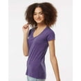 thumbnail image 2 of Tultex Women�'s Poly-Rich V-Neck T-Shirt, 2 of 5