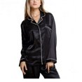 thumbnail image 3 of ZAXARRA Women Lady Silk Satin Pajamas Set Sleepwear Homewear, 3 of 4