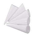thumbnail image 1 of 5pcs Claro Negro Blanco Plástico Forma De Cono Soporte De La Joyería Vitrina, 1 of 8