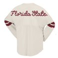 thumbnail image 3 of Women's Spirit Jersey Cream Florida State Seminoles Oversized T-Shirt, 3 of 3