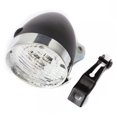 thumbnail image 1 of Night Light LED Headlight Riding 160 Viewing Angle Front Light Metal Body Retro Rugged Safety Unique With Shelf, 1 of 11