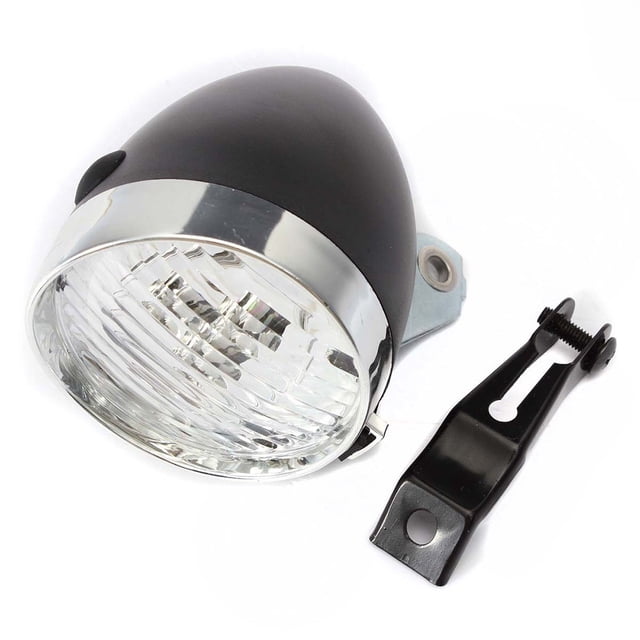 Night Light LED Headlight Riding 160 Viewing Angle Front Light Metal Body Retro Rugged Safety Unique With Shelf