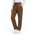 thumbnail image 3 of Fantaslook Women Joggers Pants High Waisted Drawstring Tapered Sweatpants Pleated Workout Lounge Pants with Pockets, 3 of 8