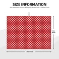 thumbnail image 2 of Gaeub Red Polka Dot Print Dish Drying Mats For Kitchen Counter, Kitchen Drying Mat, Large Dish Drying Pad for Kitchen Counter, Microfiber Dish Drying Mat for Sinks, Drainer Mats, 18x24in, 2 of 7
