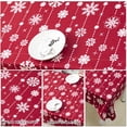 thumbnail image 3 of Table Cloth for Holiday Decor, Spillproof Anti-Scratch Durable Tablecloths Pattern for Party, Family Gatherings,Christmas Dinner,, 3 of 5