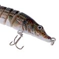 thumbnail image 3 of Señuelos De Pesca De Articulaciones Múltiples De 8 Secciones Minnow Crankbait Tackle Hooks 13cm C4BL618 Soledad Señuelos de pesca de múltiples secciones, 3 of 7