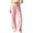 03-Pink, variant on Diufon Womens Flannel Pajama Pants Plaid Elastic Waist Fall Winter Fleece Warm Sleep Pants Baggy Checkered Homewear