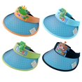 thumbnail image 1 of style2 4 Uds. Sombreros deportivos para niños, gorra de béisbol vacía con visera para correr, sombreros de tenis, 1 of 5
