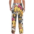 thumbnail image 3 of Daiia Cute Cat Cartoon Men's Sleep Pant with Pockets and Drawstring,Pajama Pants-X-Large, 3 of 9