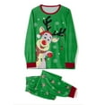 thumbnail image 3 of Meihuid Matching Family Pajamas Sets Christmas PJ's Jammies Matching Holiday Organic Cotton Pajamas Sleepwear for Family, 3 of 9