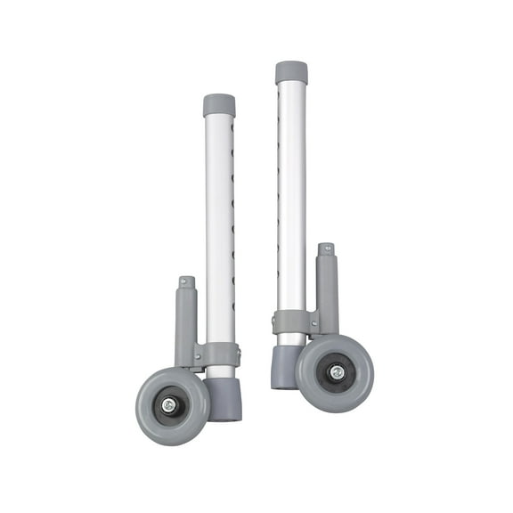Drive Medical Rear Glide Walker Brakes with 3" Wheels, 1 Pair