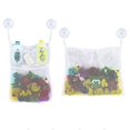 thumbnail image 1 of Yjmei - Juego de 2 organizadores de juguetes para el baño con 5 bolsillos de malla, 1 of 5