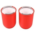 thumbnail image 1 of WHAMVOX 1Pack Toothpaste Toothbrush Cup Red 20X8cm Plastic Storage Case for Toothbrushes, 1 of 8