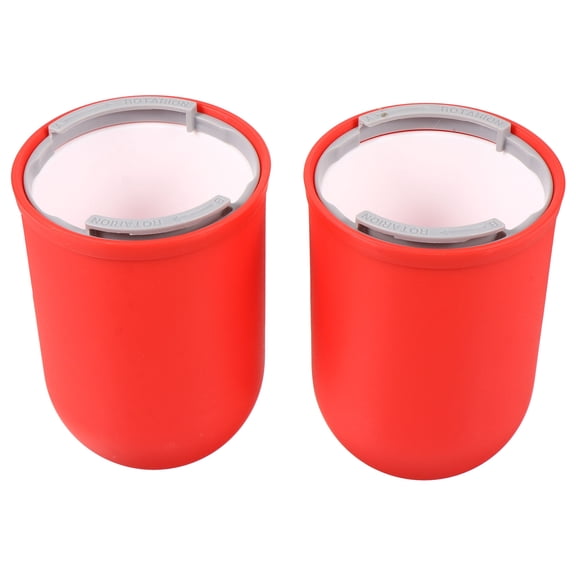 WRISTBIQUE 1Pack Single Toothbrush Holder Red 20X8cm Square Shape for Toothbrushes and Combs