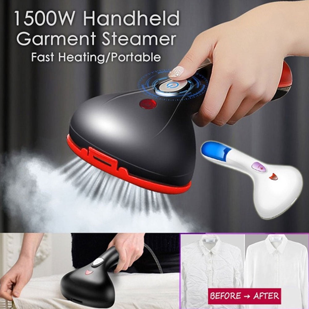 1500W Handheld Mini Clothes Garment Steamer Laundry Electric Iron Travel Home 