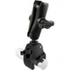 RAM Mount Medium Tough-Claw Base w/Double Socket Arm & Diamond Base Adapter