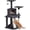 Dark Gray, variant on BarefHaven Corner Cat Tree, Multi-Level Cat Tower with Top Perches & Cozy Condo, Natural Sisal Scratching Posts & Climbing Ladder, Playful Cat Hole & Hanging Balls, Kitty Climbing Play Center (Beige)