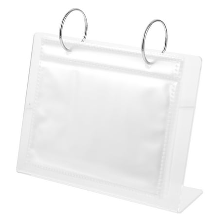 NICEXMAS Rectangular Standing Flip Album 1Pcs 6.68X6.29X1.97in