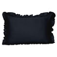 thumbnail image 1 of Vargottam Ruffled Pillow Sham Standard 26x20 Cotton Frill Pillow Cases Shabby Chic Farmhouse Decor Pillowcase, 1 of 7