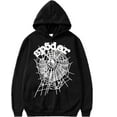 thumbnail image 1 of Unisex Graphic Hoodie Spider Print Drawstring Pullover Autumn Y2K Long Sleeve Sweatshirt Streetwear, 1 of 2