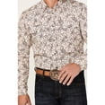 thumbnail image 3 of Gibson Trading Co Men's Punk Paisley Print Long Sleeve Snap Western Shirt White XX-, 3 of 4
