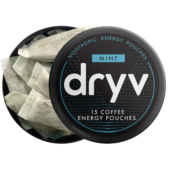 Energy Pouches Dryv Mint Coffee - Walmart.com