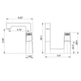 thumbnail image 5 of Creative Single Lever Handle Bathroom Sink Faucet, 5 of 5
