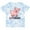 Tie Dye Blue, variant on Inktastic I Love Piggies Cute Pig Boys or Girls Toddler T-Shirt