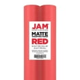 thumbnail image 4 of JAM Paper Red Paper Matte Gift Wrap Papers, (2 Rolls) 25.5 sq ft., 4 of 4