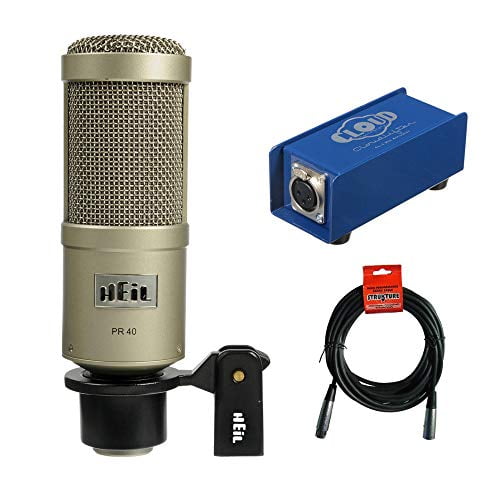 Cloud Microphones Cloudlifter CL-1 Mic Activator Extra Two 2 XLR Cables Bundle