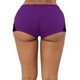 thumbnail image 2 of Gibobby Falda Shorts Mujer Pantalones deportivos altos Yoga para mujer Cintura ajustada hacia fuera Encaje Elástico Leggings Pantalones cortos casuales(Morado, S), 2 of 3